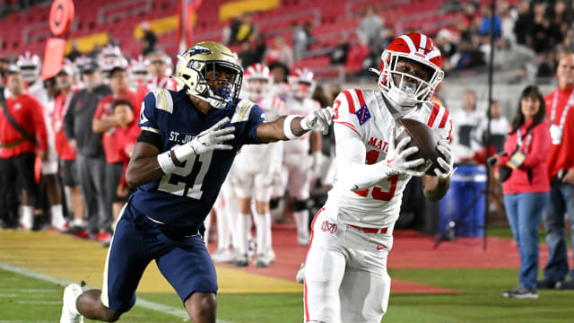 Mater Dei vs St John Bosco CIF Southern Section D1 Final November 24, 2023 Photo-Heston Quan19